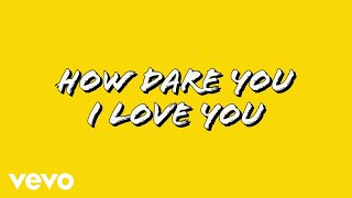 Cukk Mean - How dare you I love you (Lyric Video)