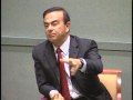 carlos ghosn of nissan renault look ahead dont stand still