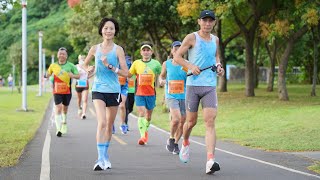 2022/10/9觀音山馬拉松半馬 配速2小時:15分