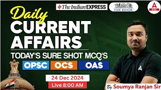 Odia Current Affairs Today | 30 Nov Current Affairs Odia For OCS, OPSC, OAS 2024 By Soumya Sir