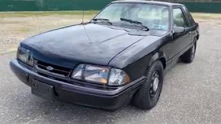 1989 FORD MUSTANG LX 5.0 NOTCH BACK SSP POLICE PACKAGE FOR SALE WWW.HOLLYWOODMOTOSUSA.COM