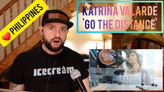 THE PHILIPPINES STRIKES AGAIN | KATRINA VELARDE - GO THE DISTANCE (UK SINGER REACTS)