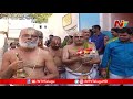 special puja to prevent coronavirus held at chilukuru balaji temple ntv