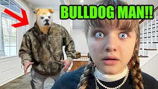 BULLDOG MAN is IN OUR HOUSE-THE LEGEND of BULLDOG MAN! SCARY STORIES \u0026 URBAN LEGENDS with AUBREY!