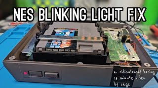 NES Blinking Light Fix (if cleaning the cartridge didn't work)