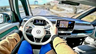 2023 Volkswagen ID.Buzz [ EV 204hp ] POV Test Drive