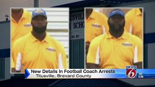 News details in football coach arrests in Brevard County