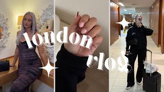 spend a couple of days with me 🎀 | solo london trip & it's nail day yay