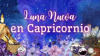 Luna Nueva en Capricornio: \