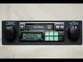 Vintage Alpine 7168 AM/FM cassette car stereo #2