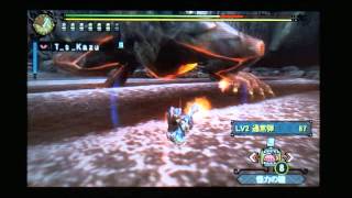 【kazu】MH3Gグラン・ミラオスソロ10分台討伐　ヘビィボウガン