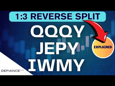 Defiance QQQY JEPY IWMY 1:3 División inversa ¡Ignora el FUD!