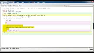 DO WHILE LOOP || JAVA CLASS by ASHISH