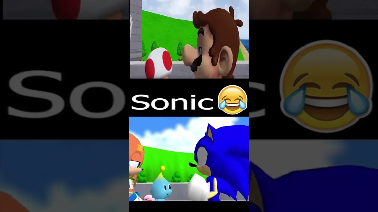 Sonic Vs Super Mario Shorts Youtube