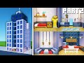 Minecraft Tutorial: How To Make A Modern Hotel Part 2 