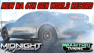 Midnight Performance & Max Effort Tuning reset NA 6th Gen WORLD RECORD