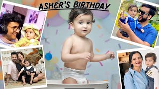 FAMILY Reacts to ASHER'S FIRST BIRTHDAY *EMOTIONAL*