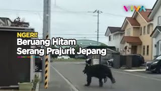 Masuk Kampung! Detik-detik Beruang Hitam Koyak Dada Prajurit Jepang