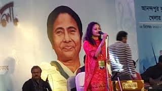 Mone koro ami nei by Sanchari at Bangla Sangeet Mela 2022. Originally sung by Suman Kallyanpur Ji.