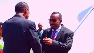 Rw Abiy Ahmed oo Safar Deg-deg ah Ugu baxay Magaalada Asmara.