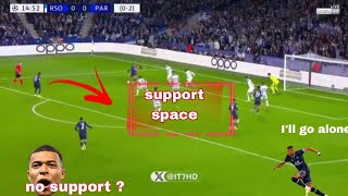 Nobody came to support him!!! Kylian mbbape goal vs real sociedad😱😱😥