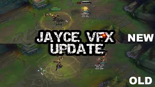 Jayce VFX Update - NEW vs OLD VISUAL EFFECT