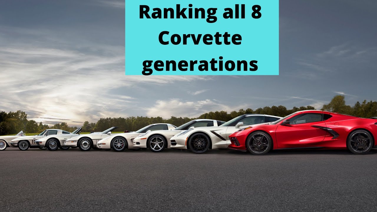 Ranking All 8 Corvette Generations Youtube