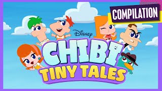 Phineas and Ferb Chibi Tiny Tales | Compilation | Phineas and Ferb | Big Chibi | Disney Channel