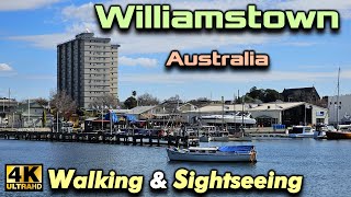 WILLIAMSTOWN WALKING TOUR IN WINTER EXPLORING THE TOWN CENTRE AND PIER MELBOURNE VICTORIA AUSTRALIA