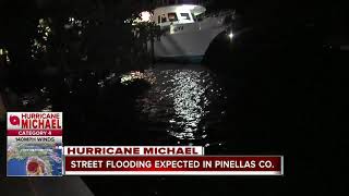 Street flooding expected in Pinellas Co. due to Hurricane Michael