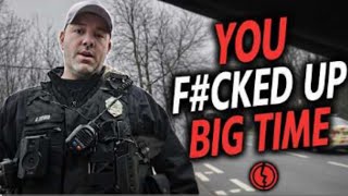 Career Ending Id Demand Cop S Massive Mistake Caught On Camera