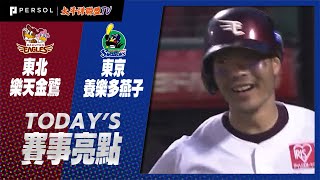 2021年8月3日 東北樂天金鷲vs東京養樂多燕子 賽事亮點