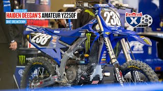 Inside Haiden Deegan's Amateur SX Futures YZ250F | Racer X Films