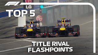 Top 5 Title Rival Flashpoints!