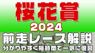 【桜花賞2024】参考レース解説。桜花賞2024登録予定馬のこれまでのレースぶりを競馬初心者にも分かりやすい解説で振り返りました。