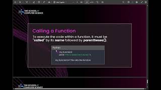 Function in Python programming. Python Programming Boot-camp Module-4, Class-1.
