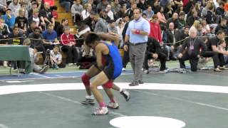 2013 Juvenile National Championships 46 kg Final Jamal Henry vs. Oscar Bulaqui