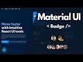Badge  - Online Status - Learn Material UI Components in React