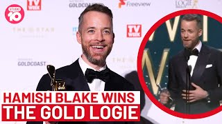 Hamish Blake Wins The Gold Logie | Studio 10