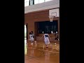 【ミニバス】小学5年生ポイントガード（白24番）の練習試合ハイライト バスケ ミニバス shorts basketball nba バスケットボール