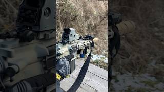 明けましておめでとう御座います。hk416塗装途中の実射#airsoft #サバゲー