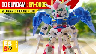 00 GUNDAM [SDEX] Unboxing + Build + Panel Lining