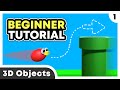 Unity Beginner Tutorial - Part 1: 3D Objects