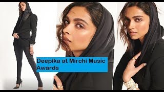 Deepika Padukone rocks the balmain jumpsuit at Mirchi Music Awards