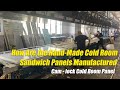 Cam Lock Cold Room Sandwich Panel Production Line, Hand - Made Cold Room Sandwich Panel