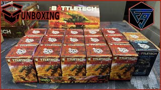 Unboxing 15 Battletech Mercenaries Salvage Boxes