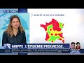 l’épidémie de grippe progresse partout en france