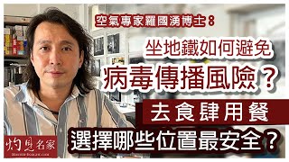 空氣專家羅國湧博士：坐地鐵如何避免病毒傳播風險？去食肆用餐選擇哪些位置最安全？《名人專訪》（2022-06-05）@香港邁臻研究所 HKPPRI