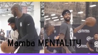 Kobe Bryant Showing His Moves to Kyrie Irving - Mamba Pro Camp