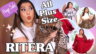 RITERA CLOTHING HAUL HUGE END OF THE YEAR SALE ALL PLUS SIZES